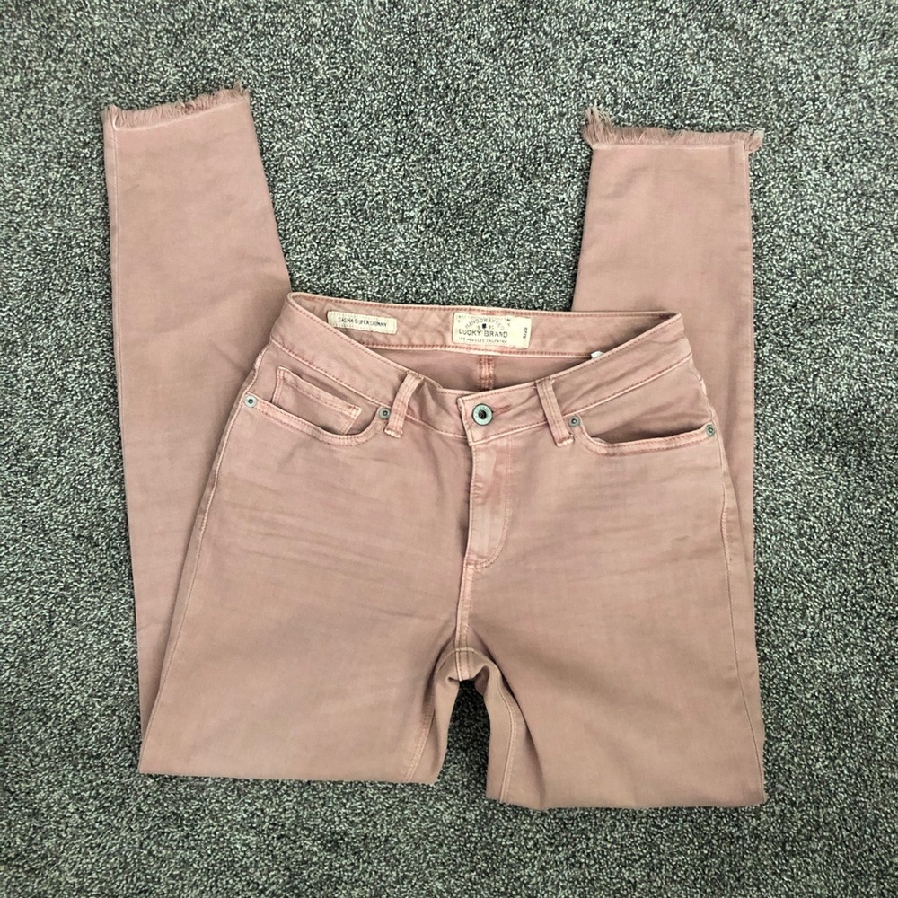 Lucky brand super skinny jeans